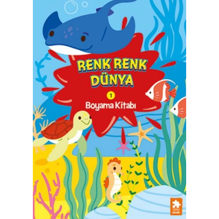 Renk Renk Dünya Boyama Kitabı 1