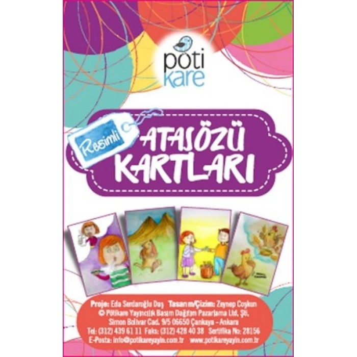Resimli Atasözü Kartları