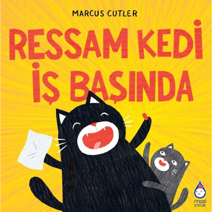 Ressam Kedi İş Başında