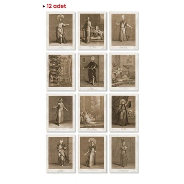 Sanat Kartpostal Seti (12li)