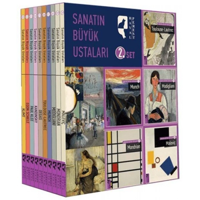 Sanatın Büyük Ustaları 2. Set (10 Kitap Takım)