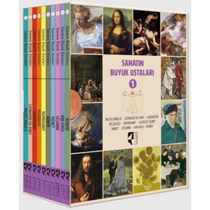 Sanatın Büyük Ustaları Seti (10 Kitap Takım)