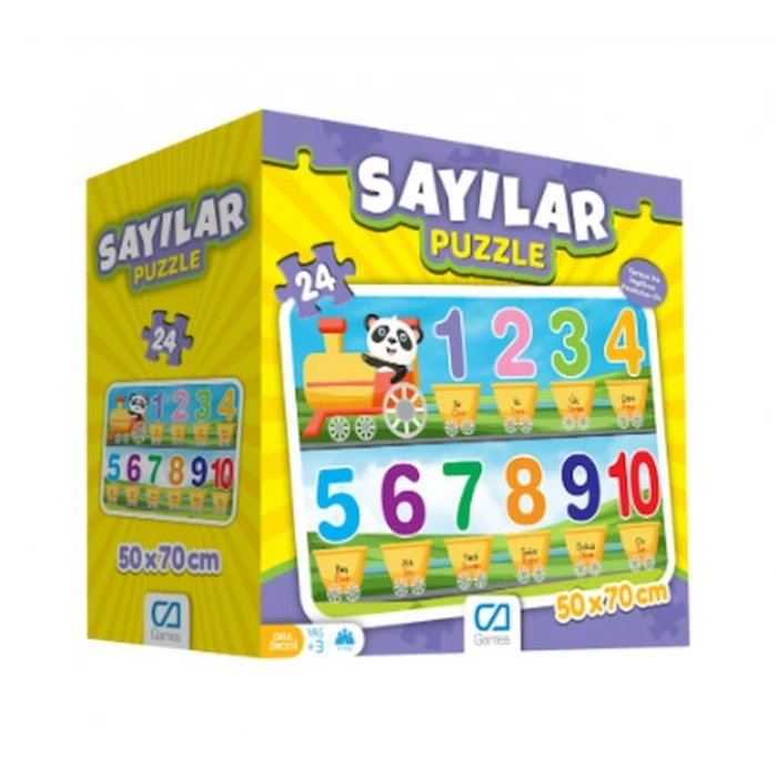 Sayılar Yer Puzzle