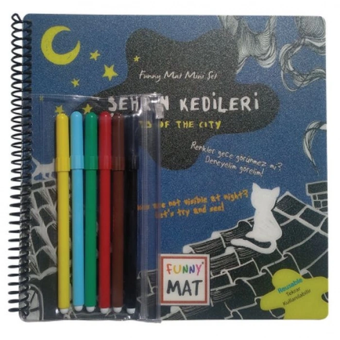 Şehrin Kedileri - Funny Mat Mini Set (Aktivite Seti)