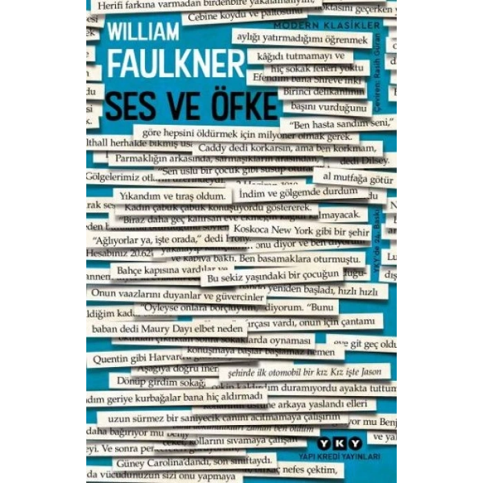 Ses ve Öfke - Modern Klasikler