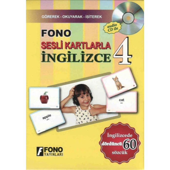 Sesli Kartlarla İngilizce 4 CD li