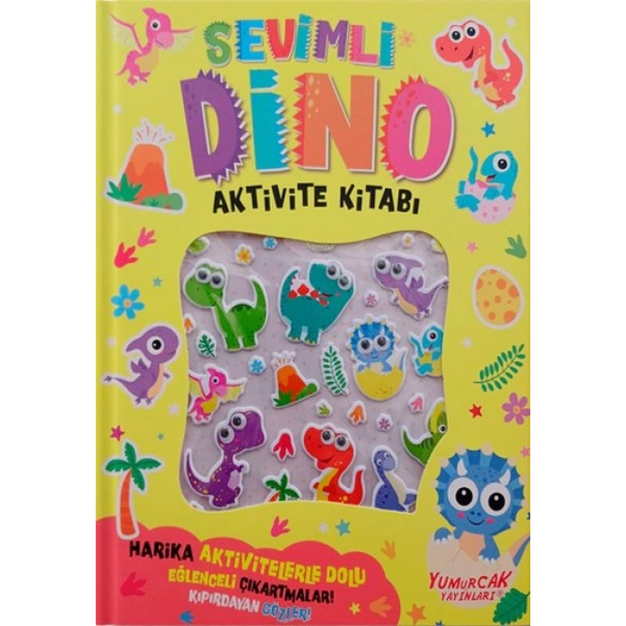 Sevimli Dino Aktivite Kitabı