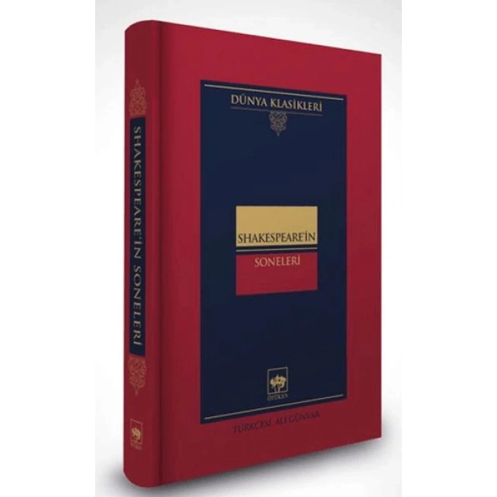 Shakespearein Soneleri -Dünya Klasikleri (Ciltli)