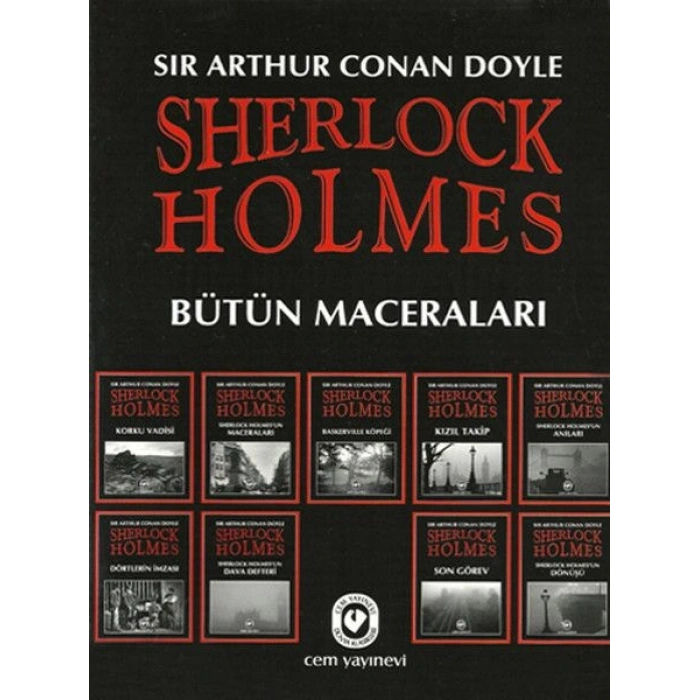 Sherlock Holmes Bütün Maceraları (9 Kitap Takım)