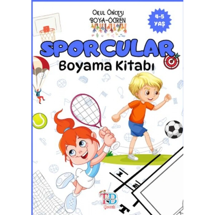 Sporcular Boyama Kitabı