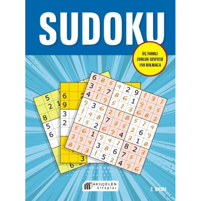 Sudoku – Üç Farklı Zorluk Seviyesi 147 Bulmaca