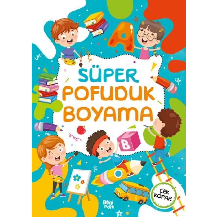 Süper Pofuduk Boyama Kitabı