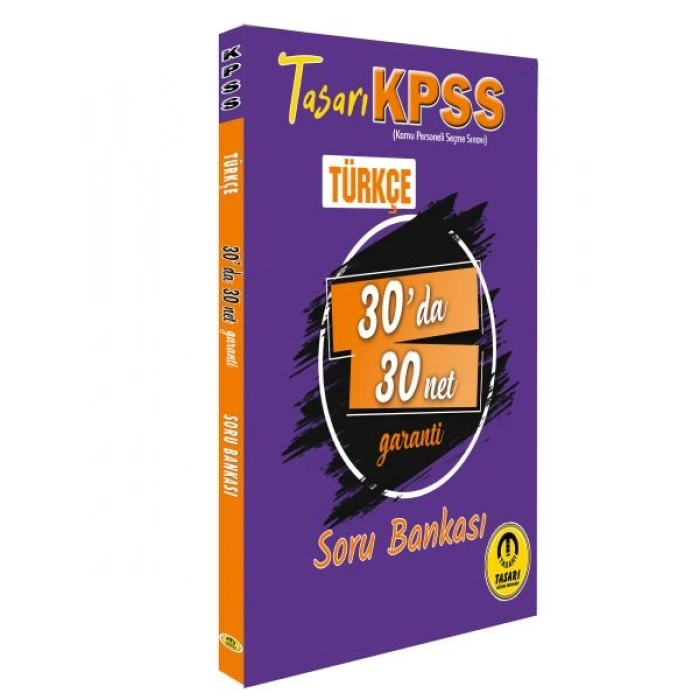 Tasarı KPSS Türkçe 30da 30Net