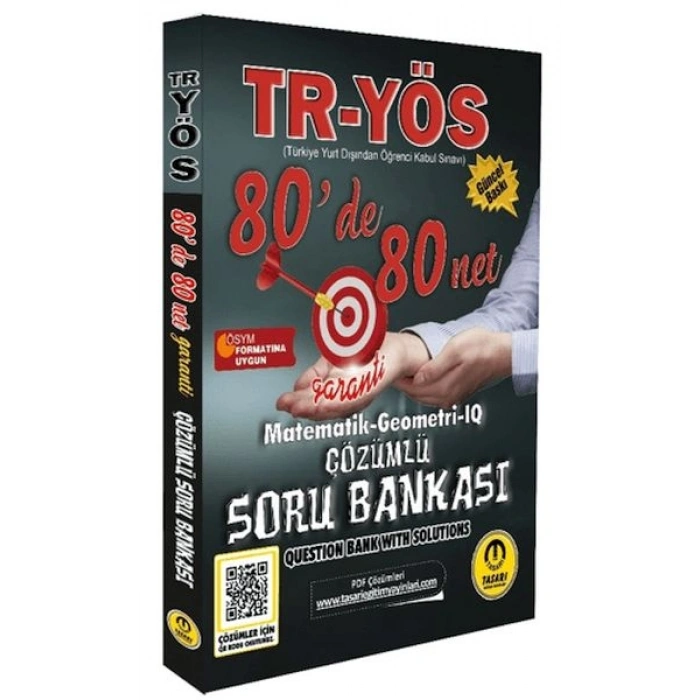 Tasarı  TR YÖS Matematik-Geometri-IQ 80 De 80 Net