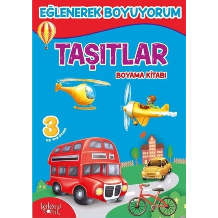 Taşıtlar Boyama Kitabım