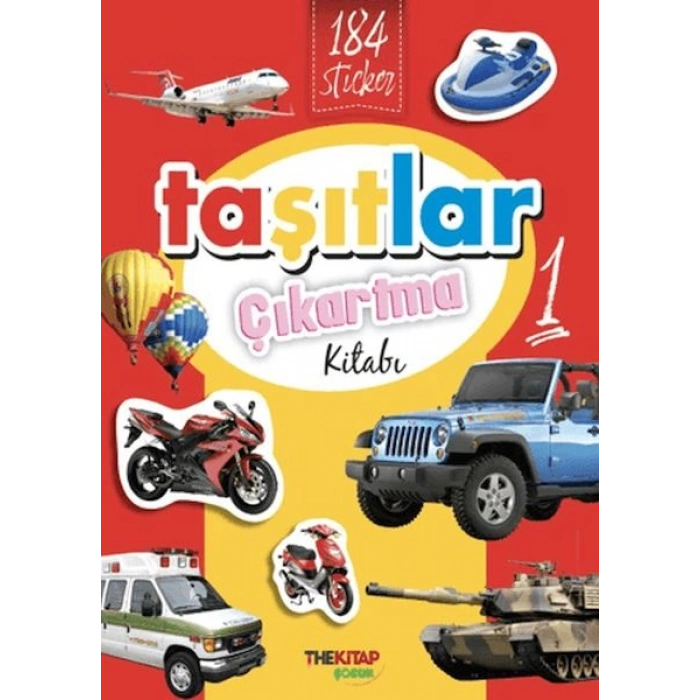 Taşıtlar Çıkartma Kitabı - 1