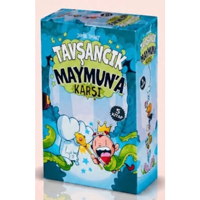 Tavşancık Maymuna Karşı 5 Kitaplık Kutulu Set