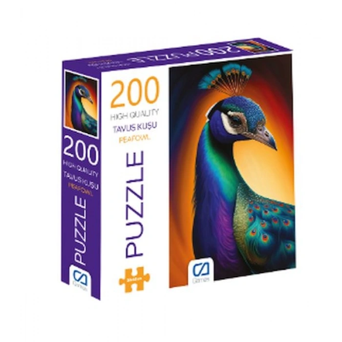 Tavus Kuşu Puzzle 200