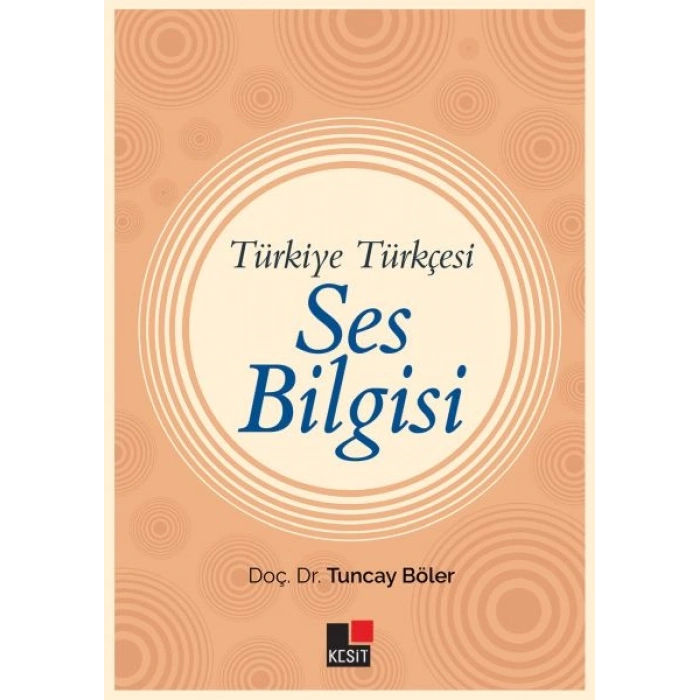 Türkiye Türkçesi Ses Bilgisi