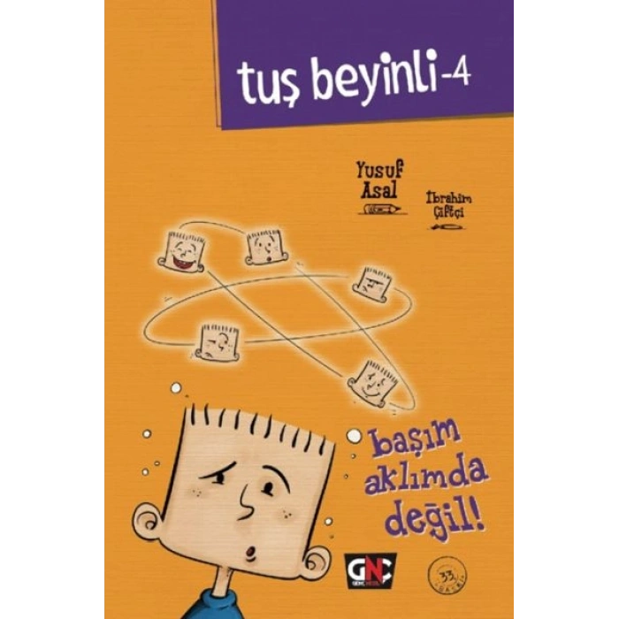 Tuş Beyinli 4 - Başım Aklımda Değil (Ciltli)