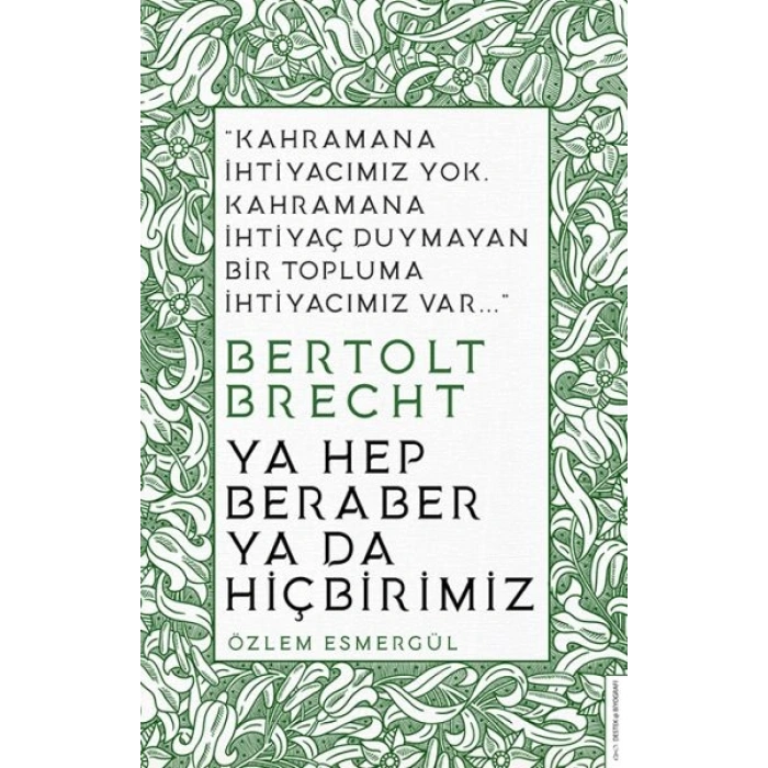 Ya Hep Beraber Ya Da Hiçbirimiz