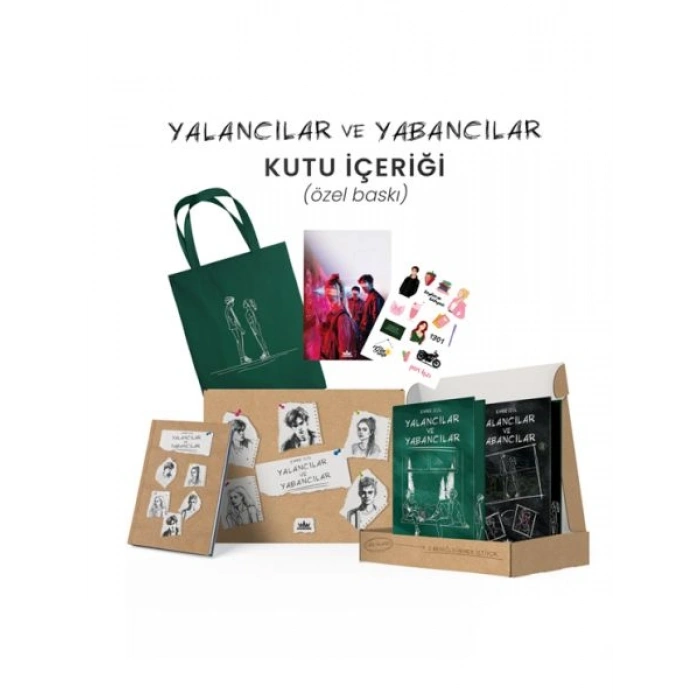Yalancılar ve Yabancılar Serisi İki Kitaplık Hediyeli Set (Özel Baskı)