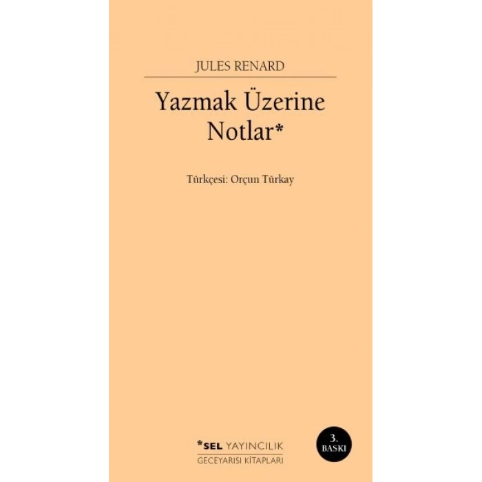Yazmak Üzerine Notlar