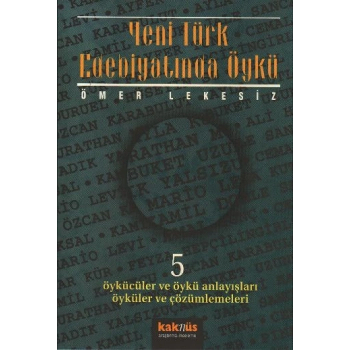 Yeni Türk Edebiyatında Öykü - 5
