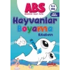 ABS 4-6 Yaş Hayvanlar Boyama Kitabım