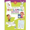 Çocuklar İçin Kodlamalı Boyama Etkinlikleri - Yeşil 2 - 32 Etkinlik