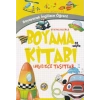 Etkinliklerle Boyama Kitabı İngilizce Taşıtlar