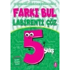 Farkı Bul Labirenti Çöz 5 Yaş - Çocukların Zihnini Geliştiren Kitap