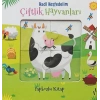 Hadi Keşfedelim - Çiftlik Hayvanları Yapbozlu Karton Kitap