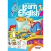 İlkokullar İçin Learn English - Mavi