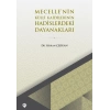 Mecellenin Kulli Kaidelerinin Hadislerdeki Dayanakları