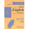 Medium English Dictionary / English - Turkish Turkish - English