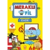 Meraklı Fil-Evde-Çıkartmalı Aktivite Kitabı