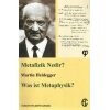 Metafizik Nedir?  Was ist Metaphysik?