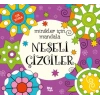 Minikler İçin Mandala - Neşeli Çizgiler