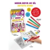 Moda - Boya ve Sil Aktivite Kitabı