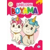 Neşeli Unicorn Boyama