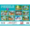Puzzle 35 Parça 10 Çeşit 10’lu Paket