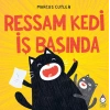 Ressam Kedi İş Başında