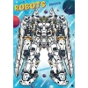 Robots Stickerlı Boyama Kitabı Stand