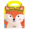 Tilki - Çıkartmalı-Çantalı Kolay Boyama