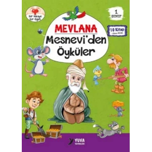 1. Sınıf Mevlana Mesneviden Öyküler (10 Kitaplık Set)