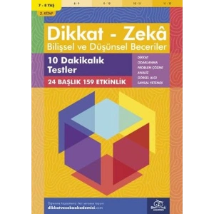 10 Dakikalık Testler (7-8 Yaş) - Dikkat Zeka