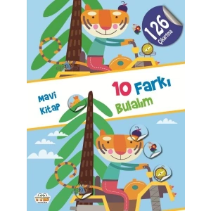 10 Farkı Bulalım -Mavi Kitap