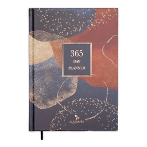 2021 365 Day Planner -Terracotta (Ciltli)