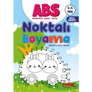 ABS 3-4 Yaş Noktalı Boyama